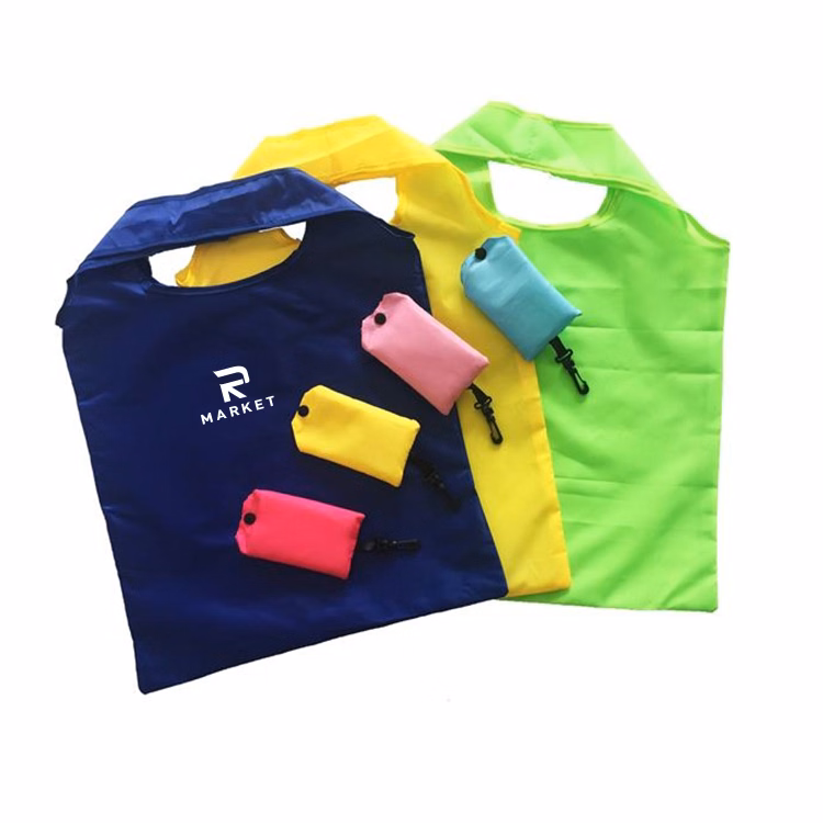 Reusable Grocery Bags easily wrapped which takes up hardly any space
