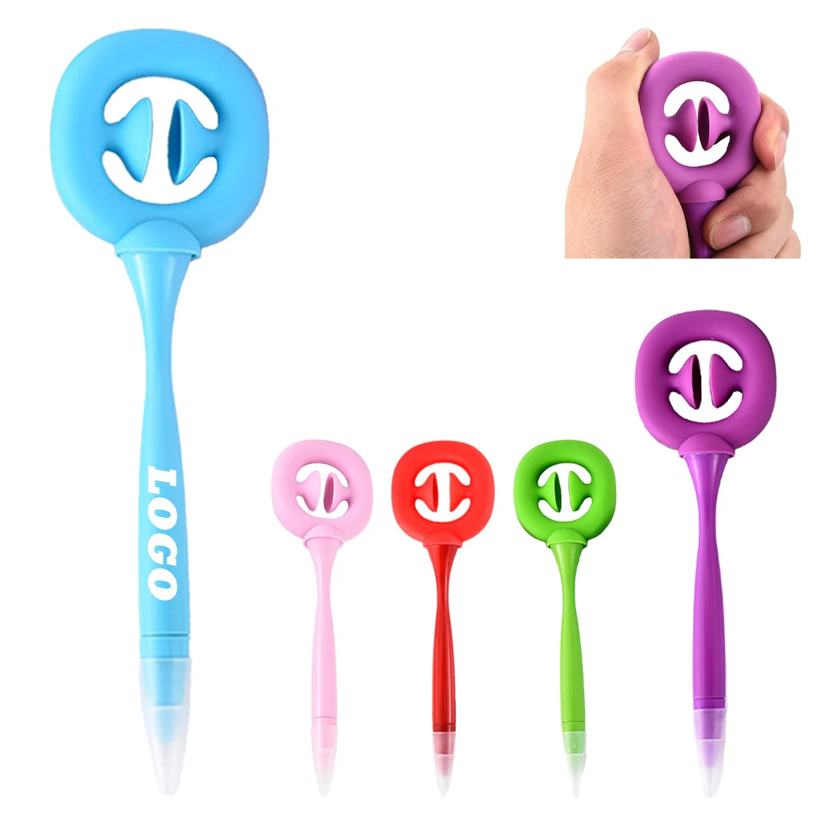 Smooth Writing Stress-Relieving Toy Pen 1