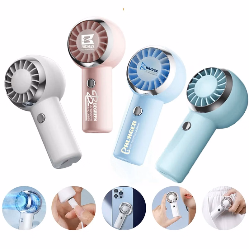 Mini Portable Mute Rechargeable USB Handheld Fan