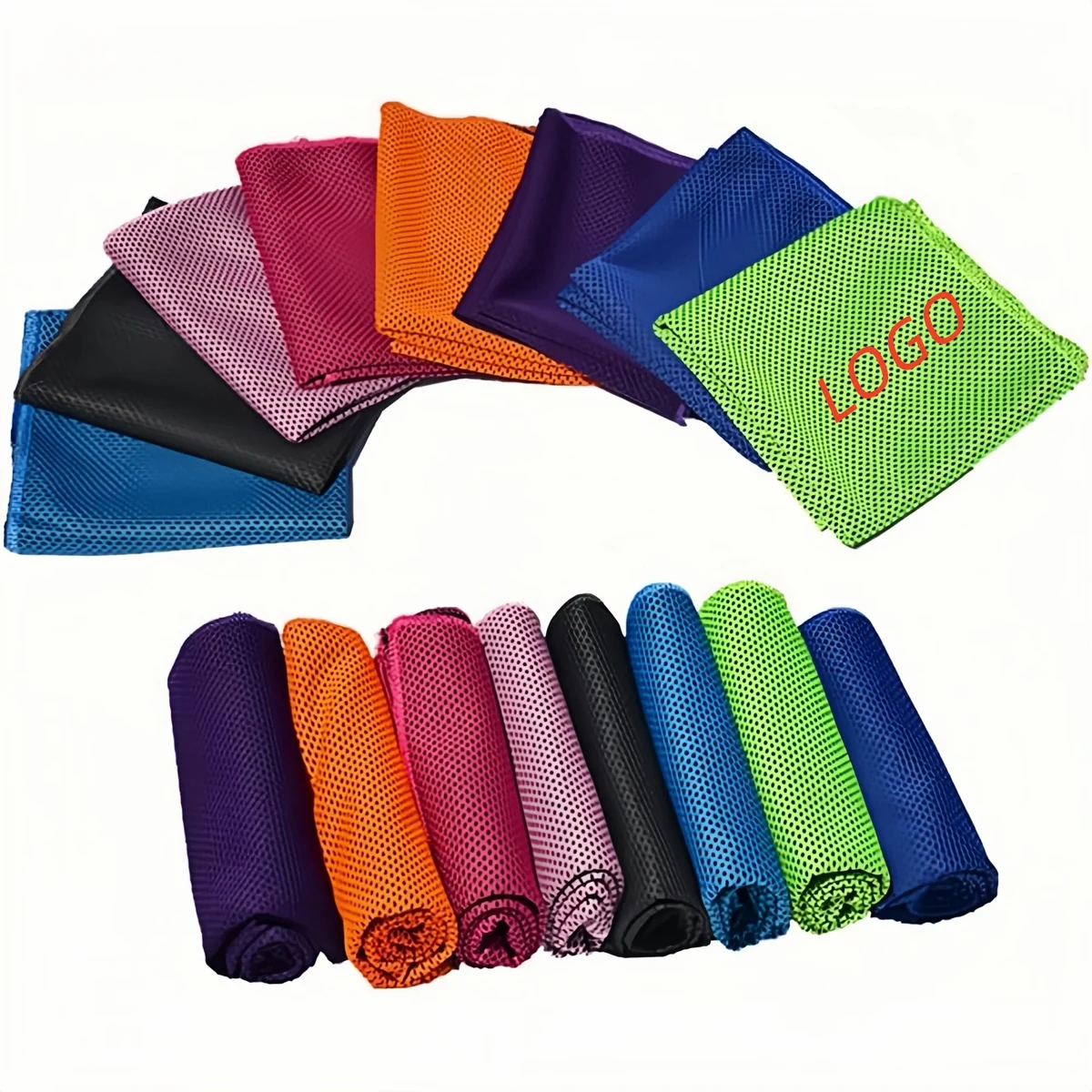 Instant Cooling Microfiber Towel Chilly Cold Wrap 1