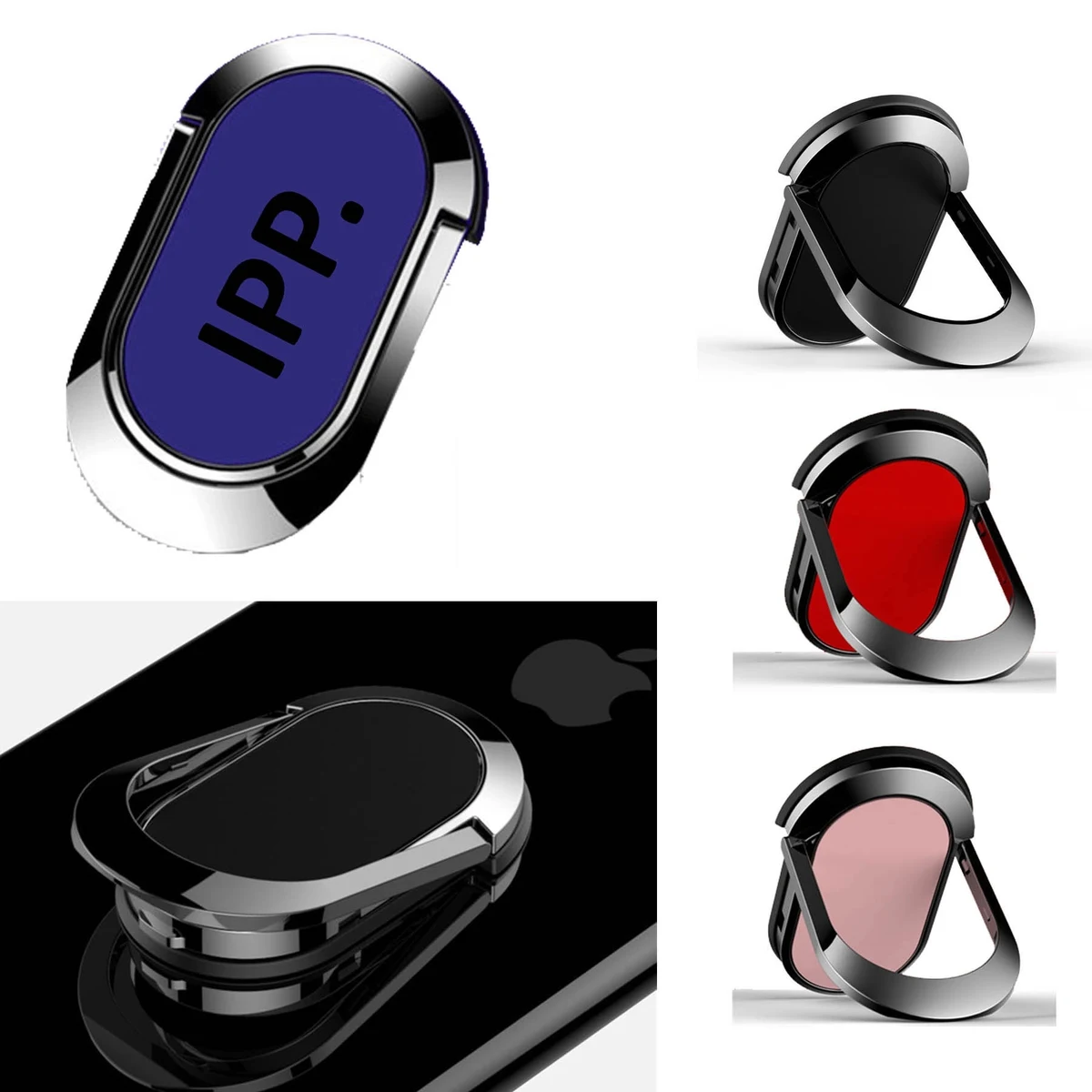 Cell Phone Finger Ring Holder Kick Stand 360 degree Rotation 1