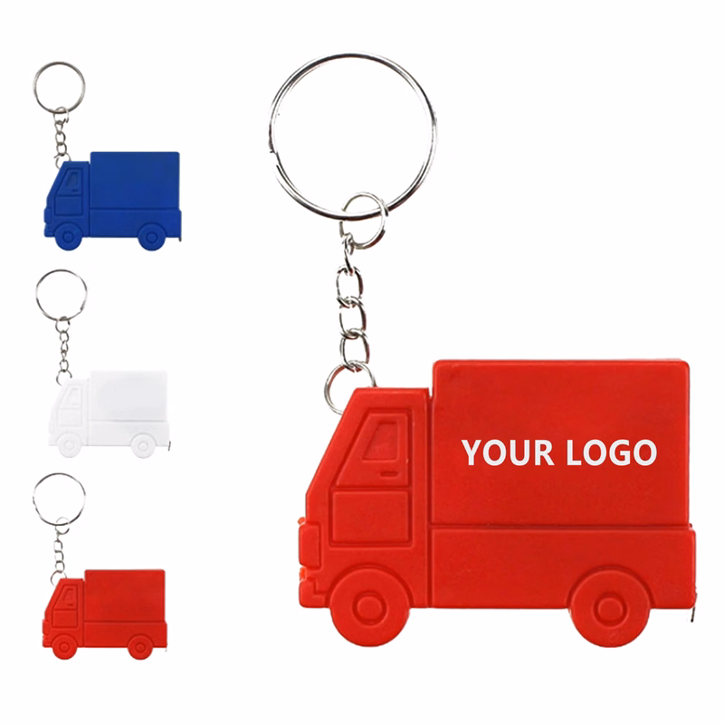 Truck Tape Measure Keychain