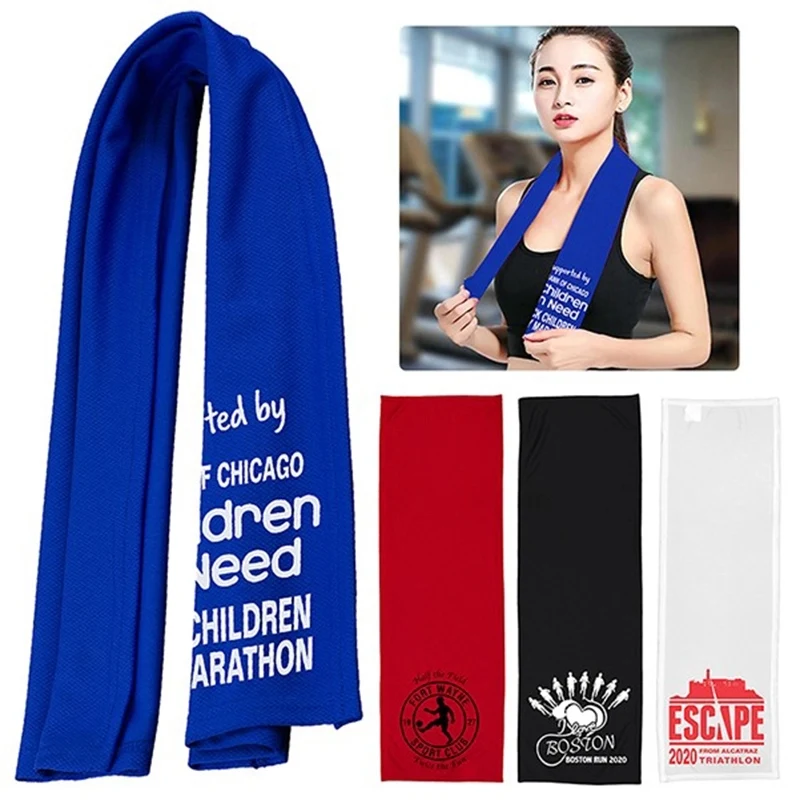 Large Plush Cooling Towel 1