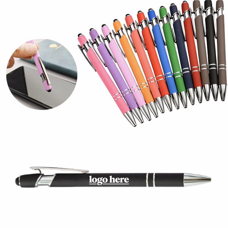 MOQ 10 2-in-1 Touch Screen Stylus Pen