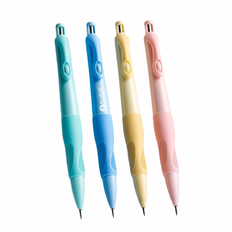 Soft Ergonomic Grip Mechanical Retractable Pencil