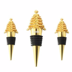 Stylish Christmas Tree Design Wine Bottle Stopper