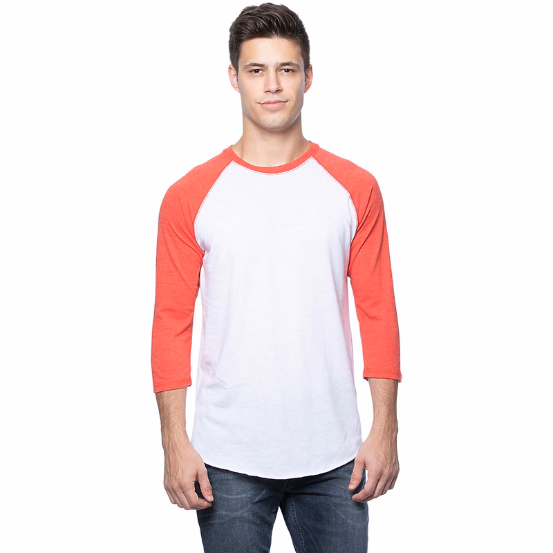 Unisex Triblend Raglan Baseball Shirt
