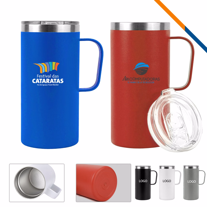 Kudoa Tall Camping Mug - 20 OZ.