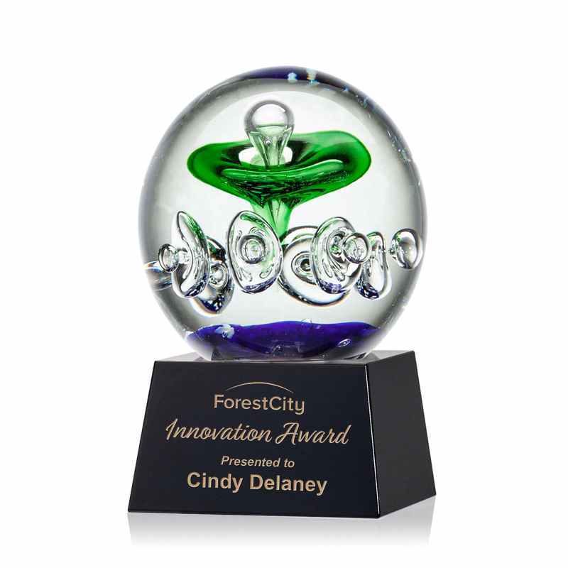 Aquarius Award on Robson Base - Black