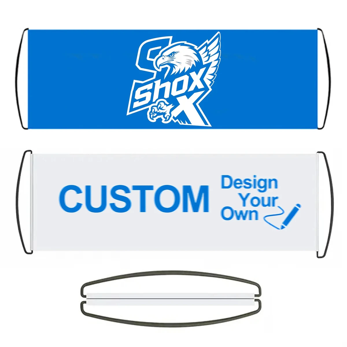 MOQ 20 Custom Scalable Handheld Advertising Banner 1