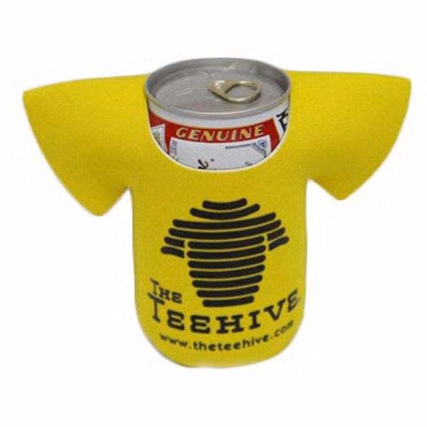 Neoprene t-shirt clothes can cooler holder