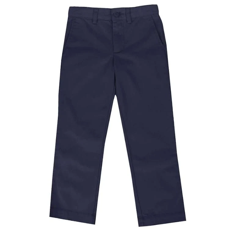 Boys' Chino Uniform Pants - Navy 10 1