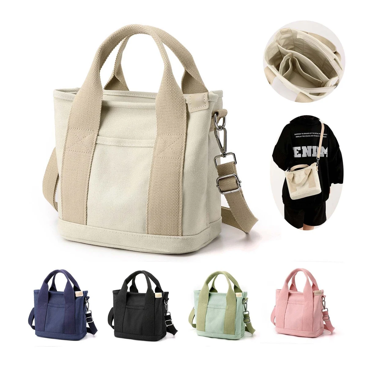 Small Crossbody Tote Bag 1
