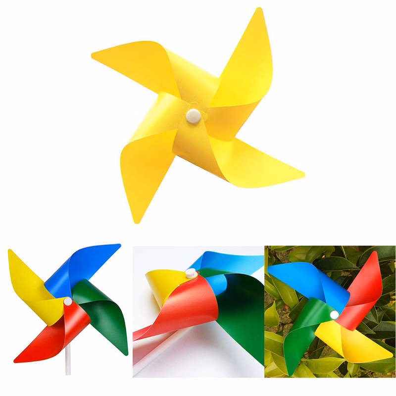 Pinwheel With Plastic Stick
