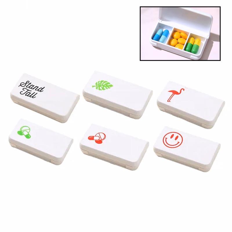 Three-Drawer Portable Medicine Organizer Box