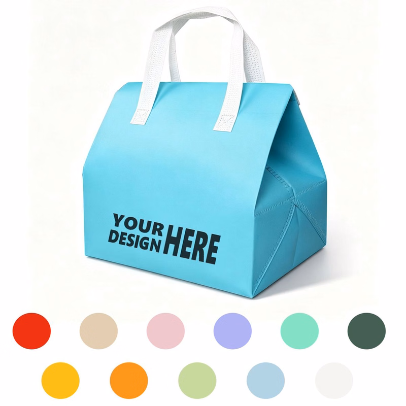 Insulated Non Woven Lunch Tote Bag