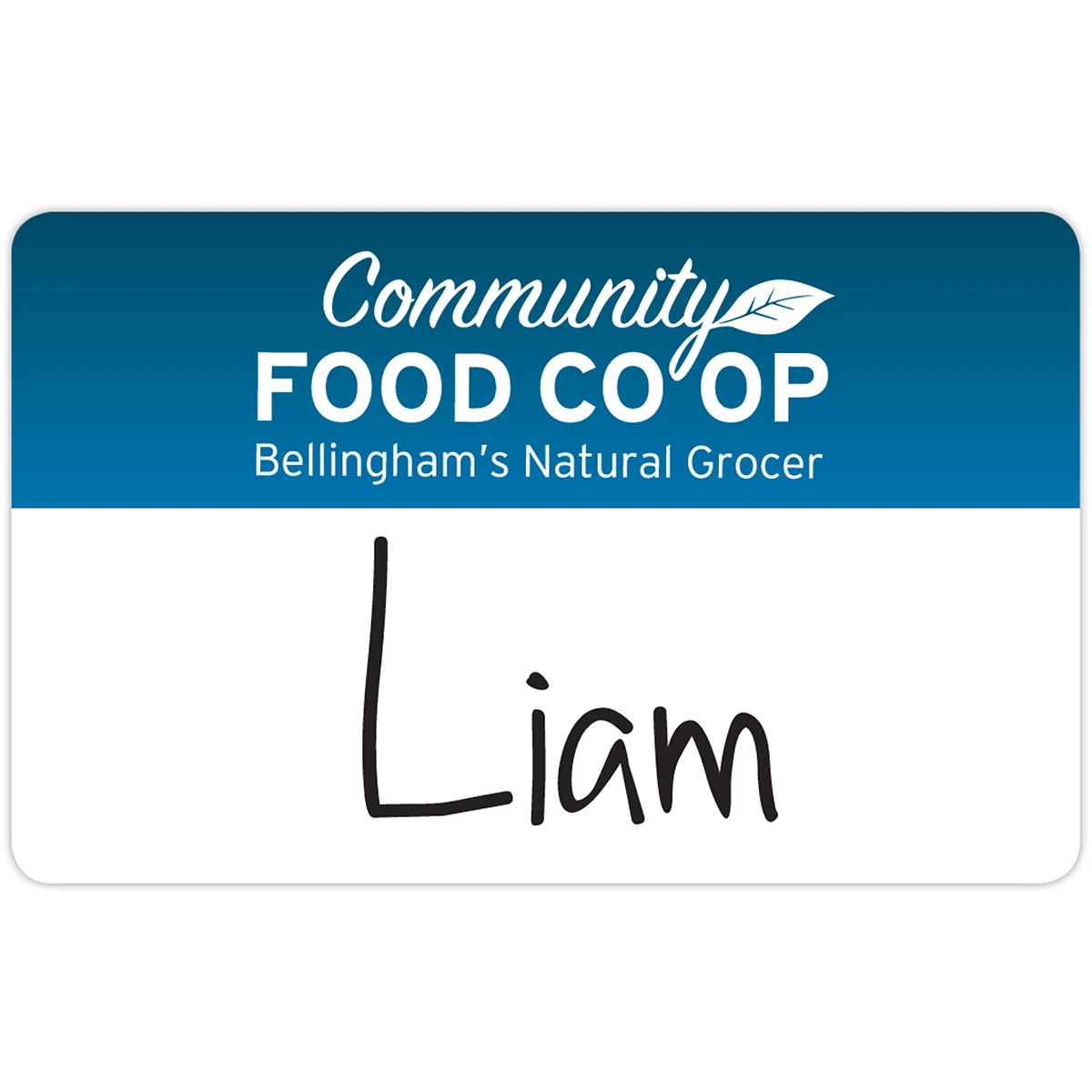 Value Reusable Name Badge: 3-3/8" X 2-1/8" 1