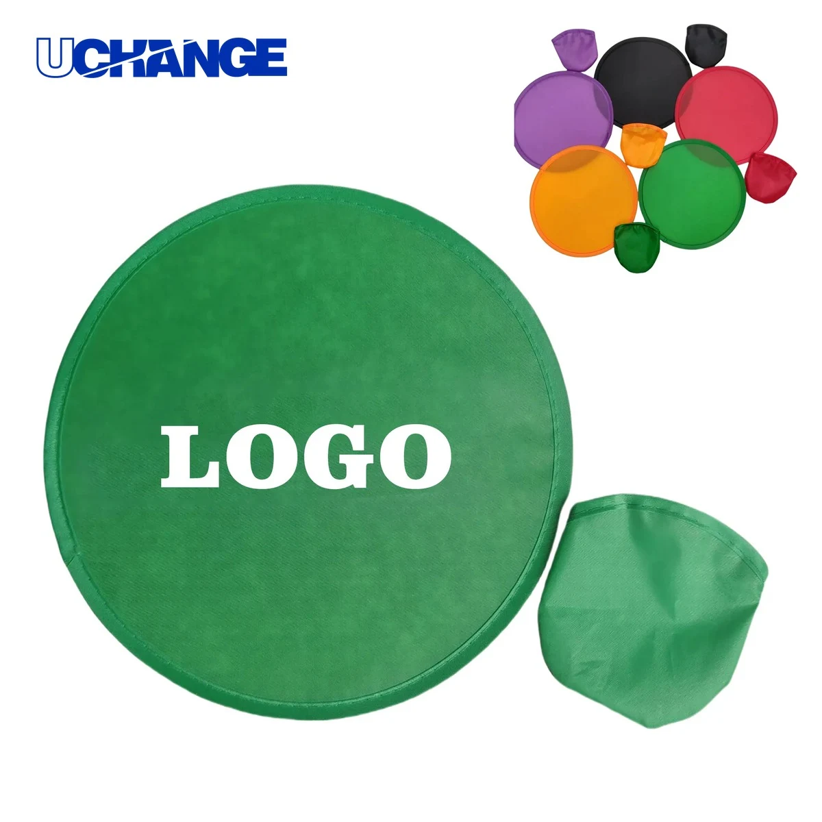 10-Inch Custom Collapsible Flyer Fan Tool with Pouch 1