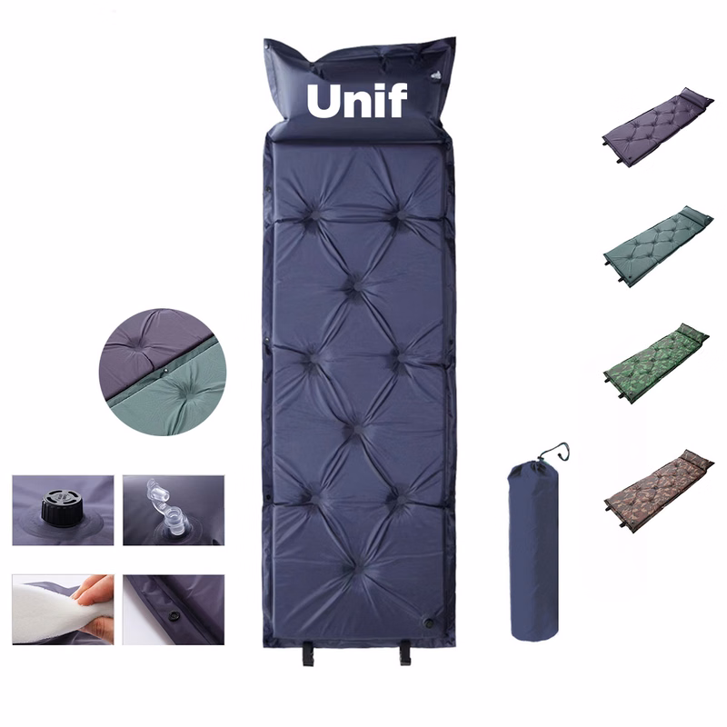 Inflatable Sleeping Mattress with Pillow
