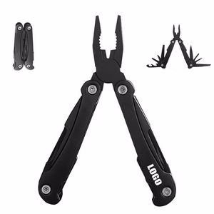 Compact Black Multi Functional Pliers Tool Kit