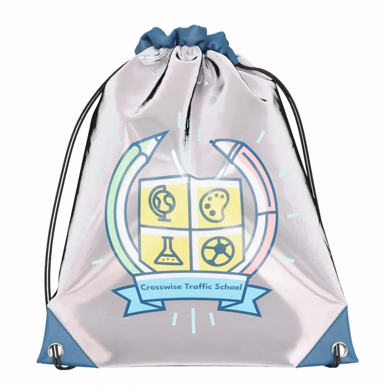 Custom Reflective Drawstring Bag