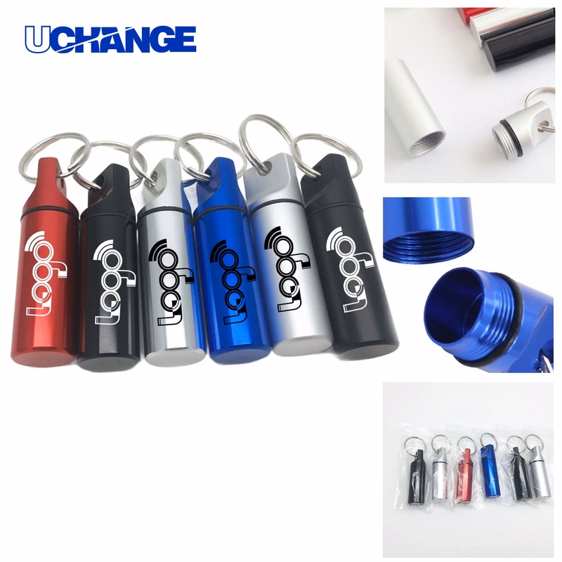 Keychain Storage Capsule