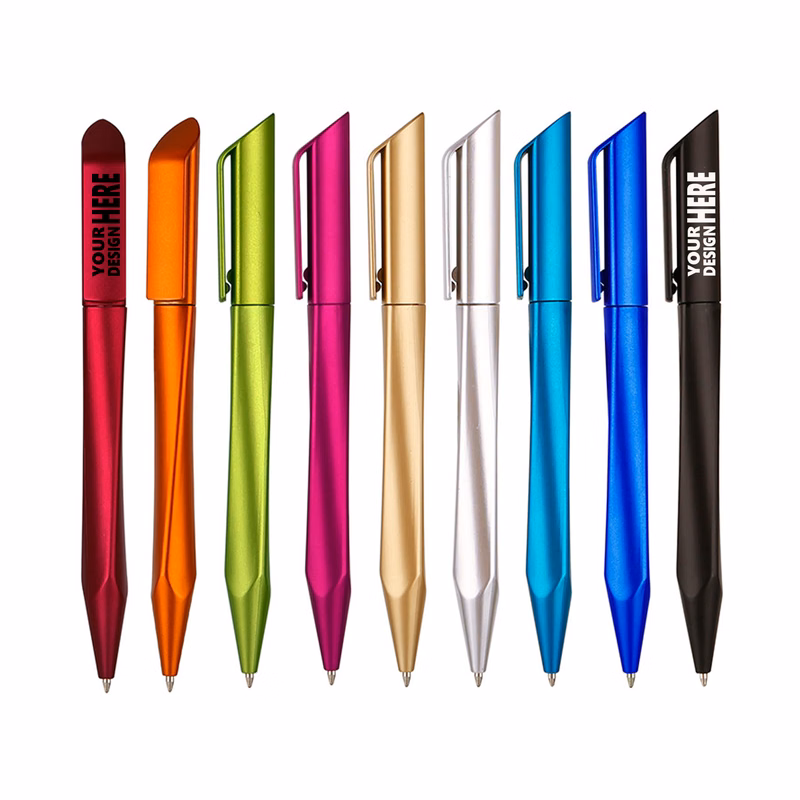 Triangular Twist Ballpoint Pen