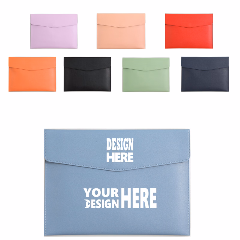 A4 Solid-Color Document Pouch