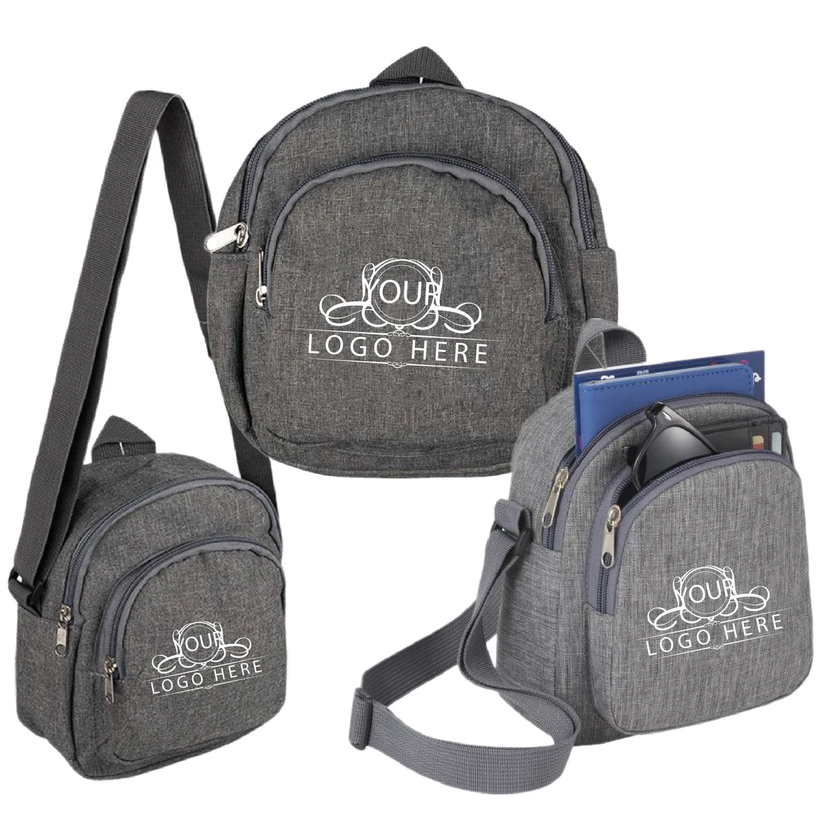 Water Resistan Crossbody Sling Bag 1
