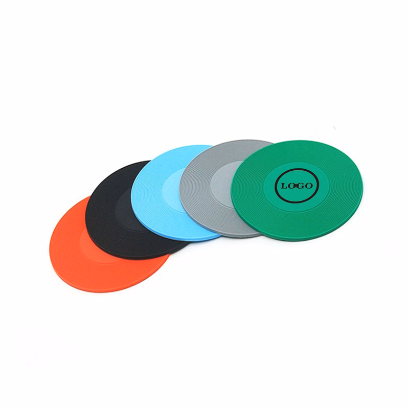 Retro Vinyl Record Drink Coaster