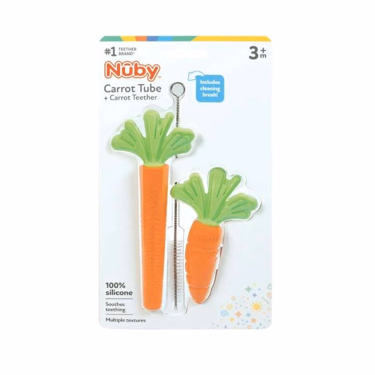 Carrot Teether Combo Sets - 2 Piece
