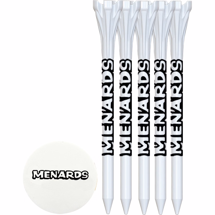5 Flytee Tees 2-3/4", 1 Ball Marker