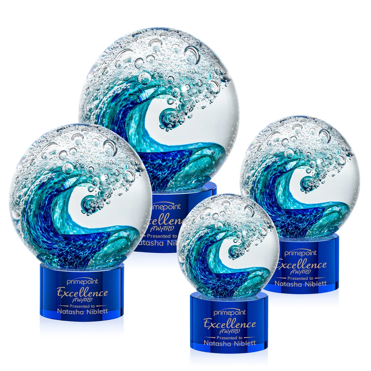 Surfside Award on Marvel Base - Blue 1