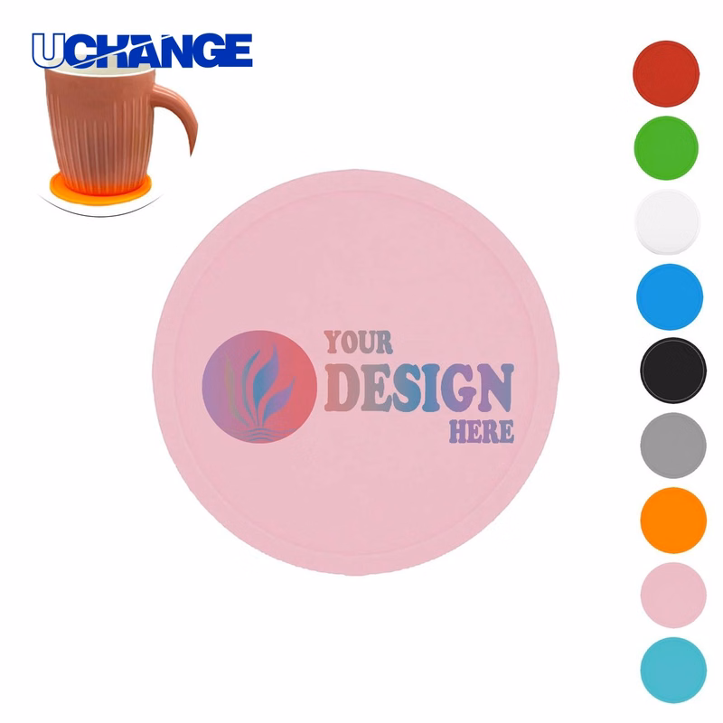 Custom Silicone Cup Coaster Mat