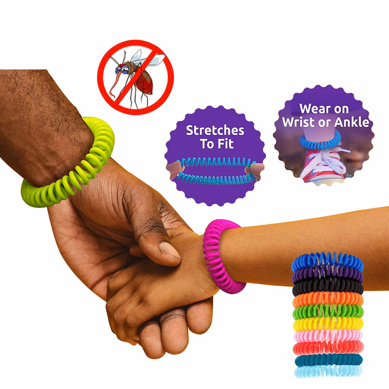 Mosquito Repellent Bracelets with Individually Wrapped