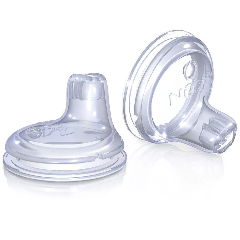 Nuby Soft Flex No-Spill Replacement Spouts - 2 Pack 1