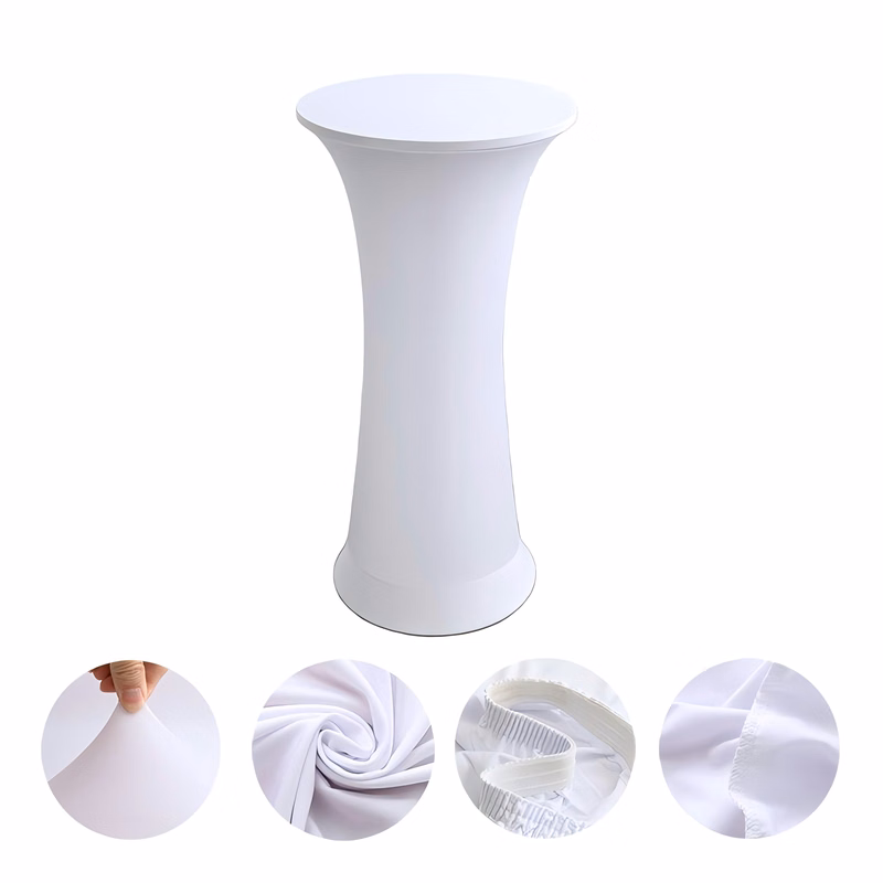Stretchy Spandex Round Table Cover (High-End Events)