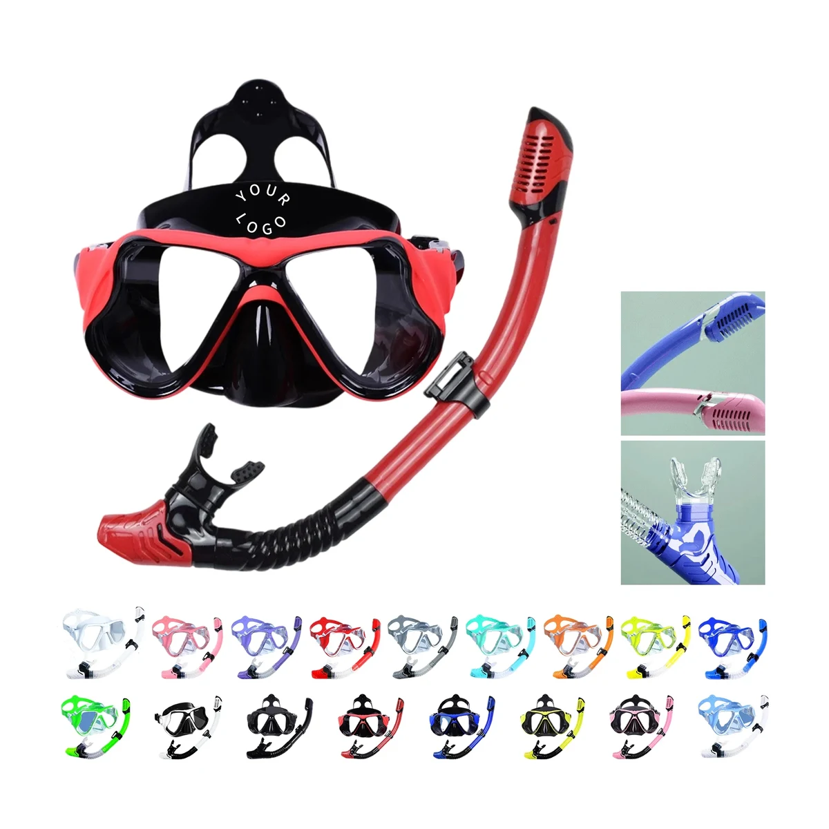 Plastic Snorkel Set 1