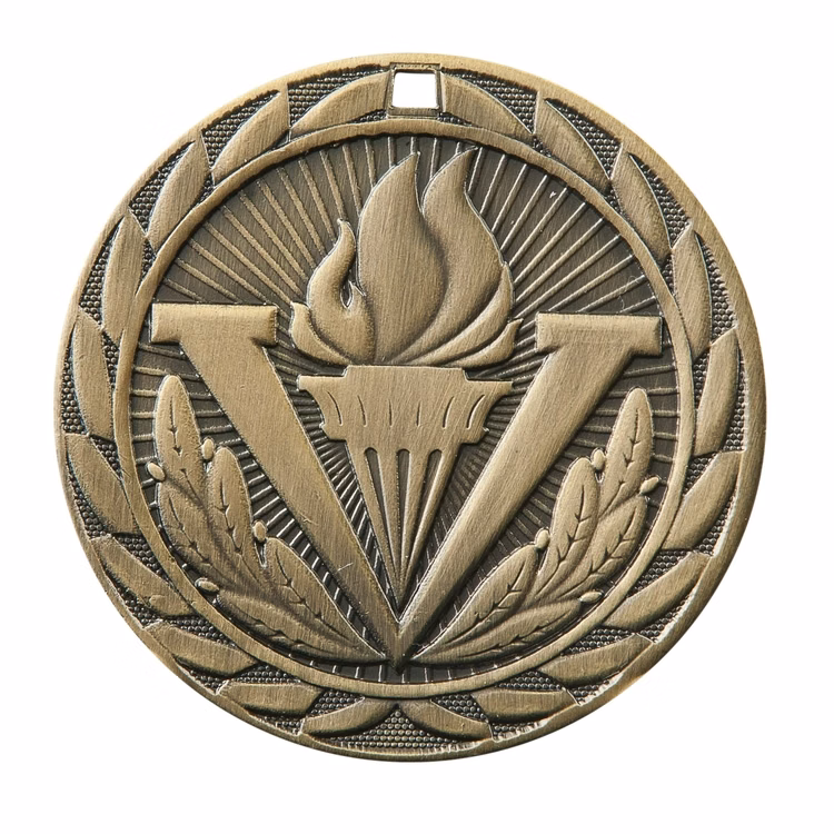 Victory Fe Iron Medal 2"