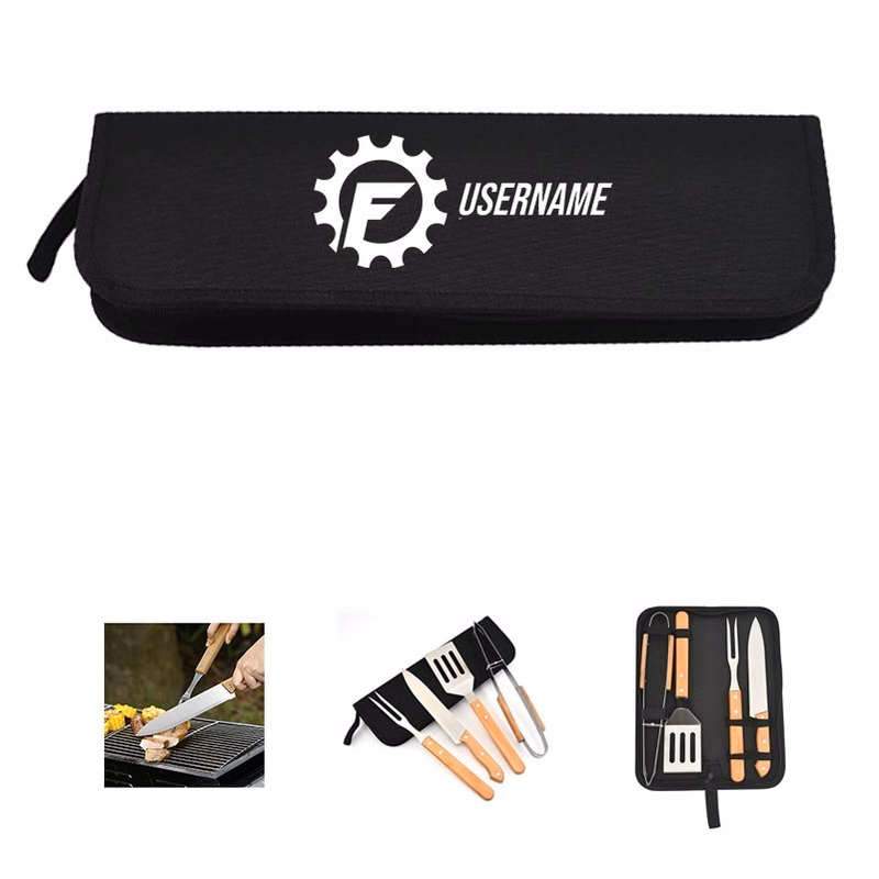 Handle BBQ Tool Set