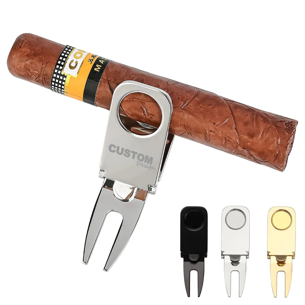 Metal Golf Divot Marker Tool 1