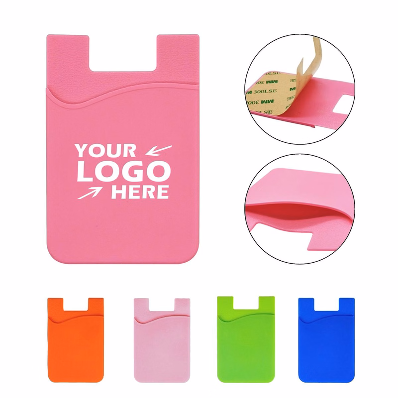 Silicone Adhesive Phone Wallet