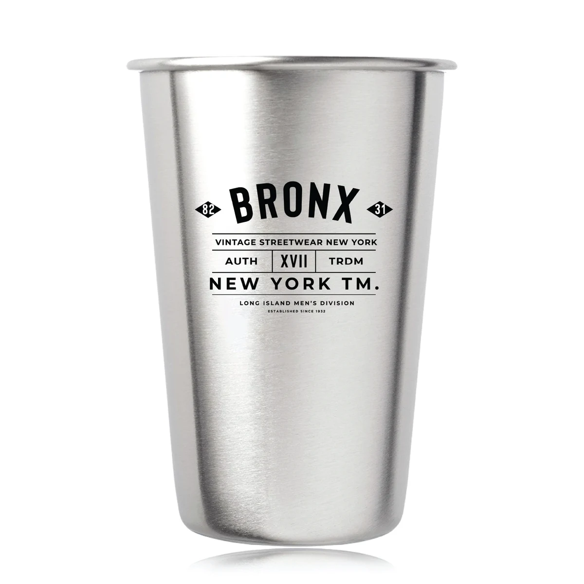 16 oz. Stainless Steel Mixing Glass (1 Color Imprint) 1