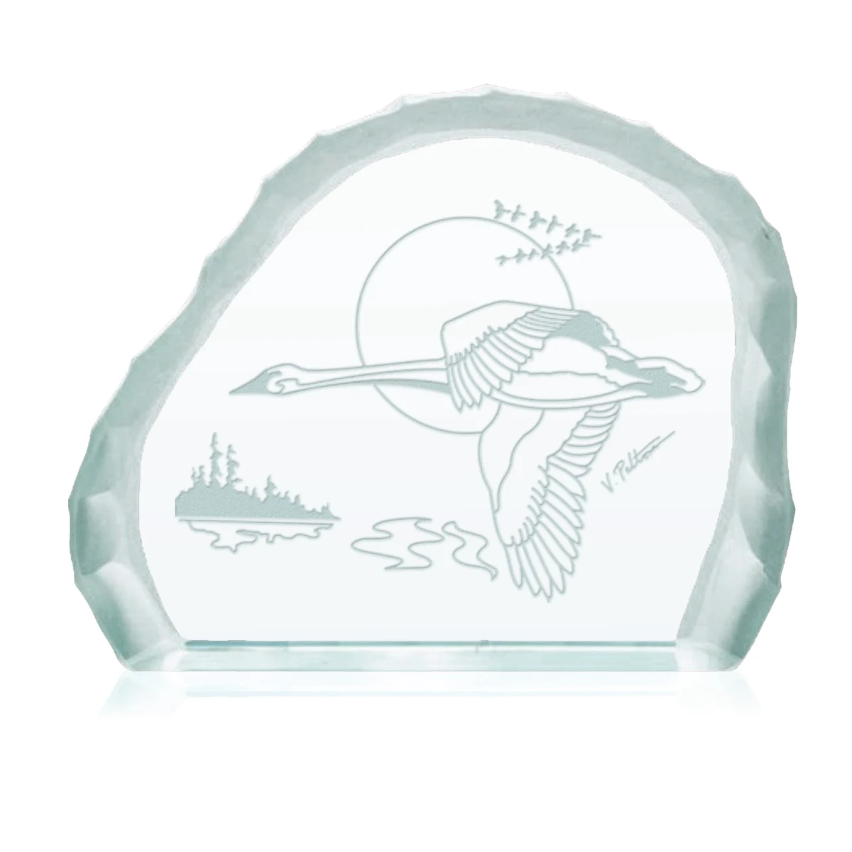 Geese In Flight Award - Jade 1