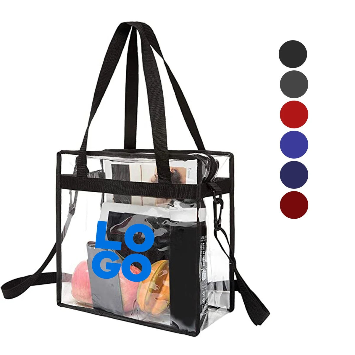 Clear Messenger Bag 1