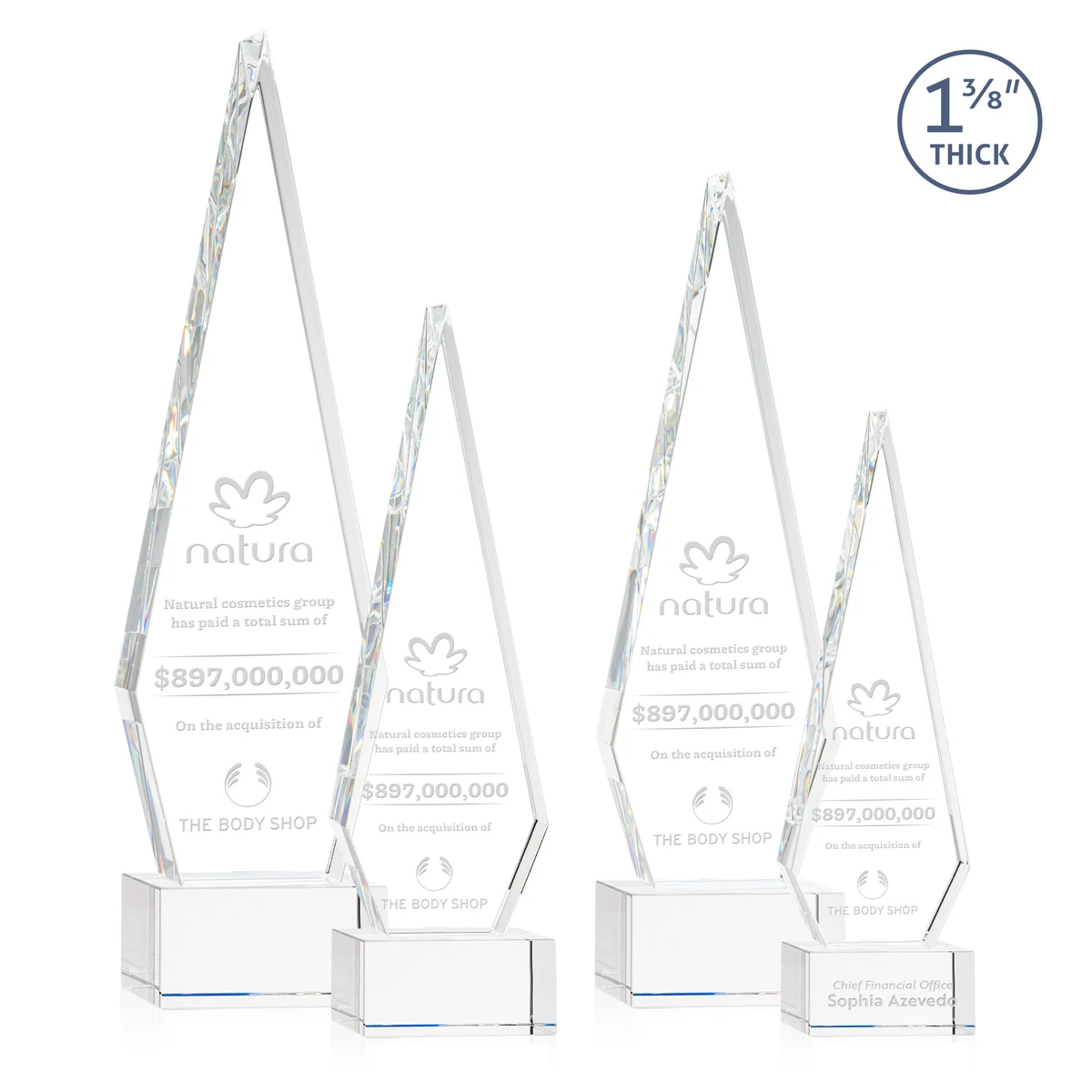 Springfield Award on Hancock Base - Clear 1