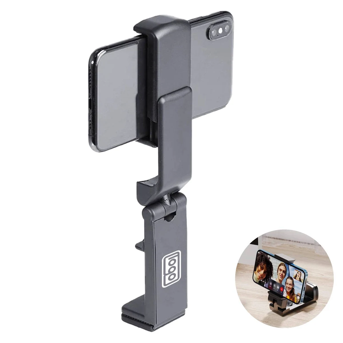 Airplane Flight Phone Holder Foldable Adjustable 360 Degree 1