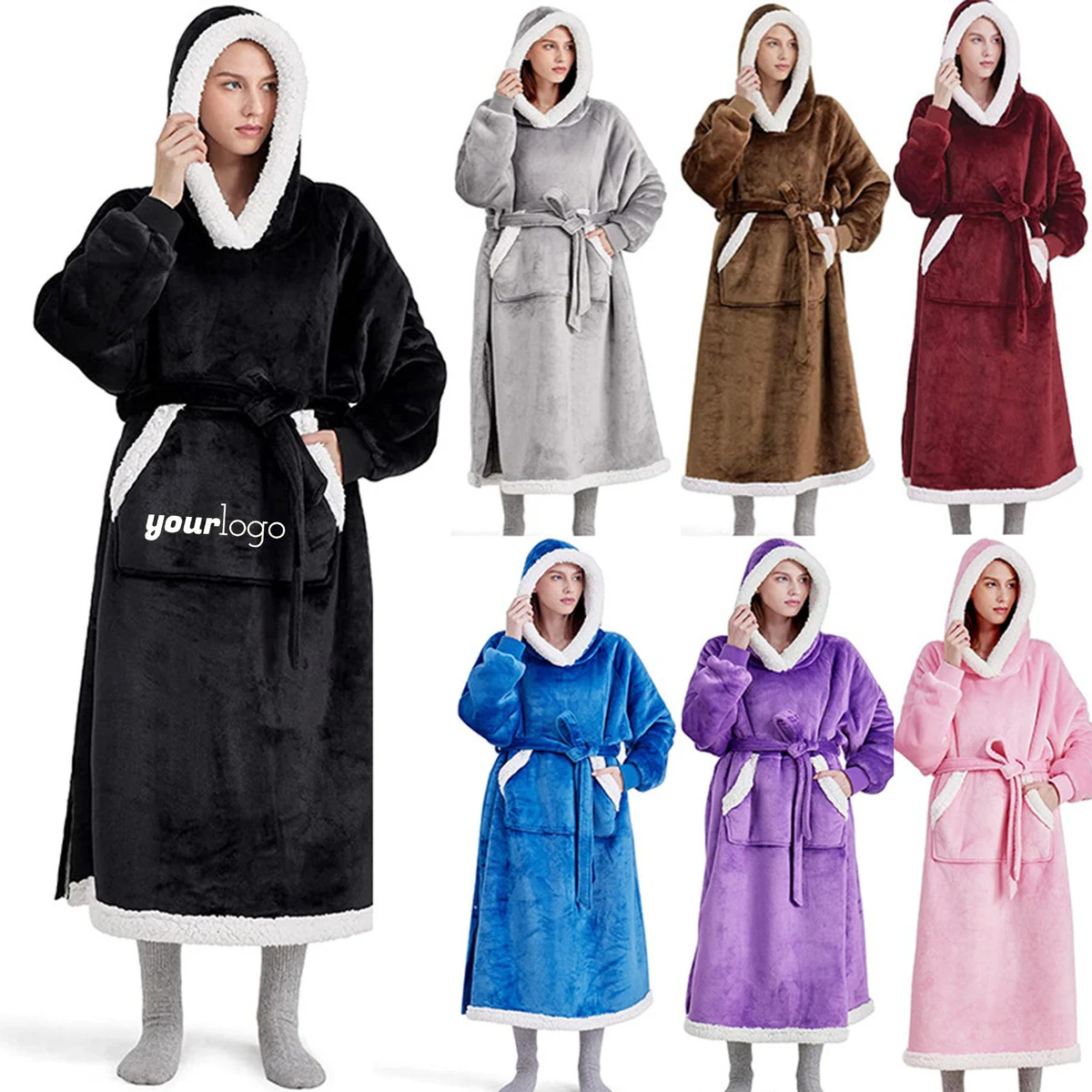 Wearable Hooded Blanket 1