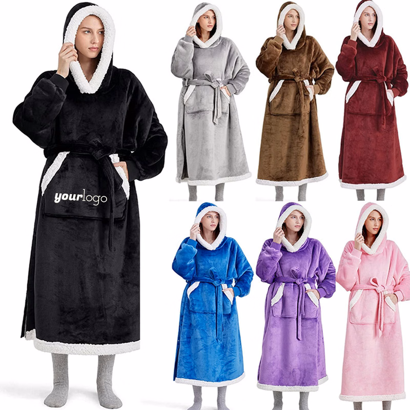 Wearable Hooded Blanket