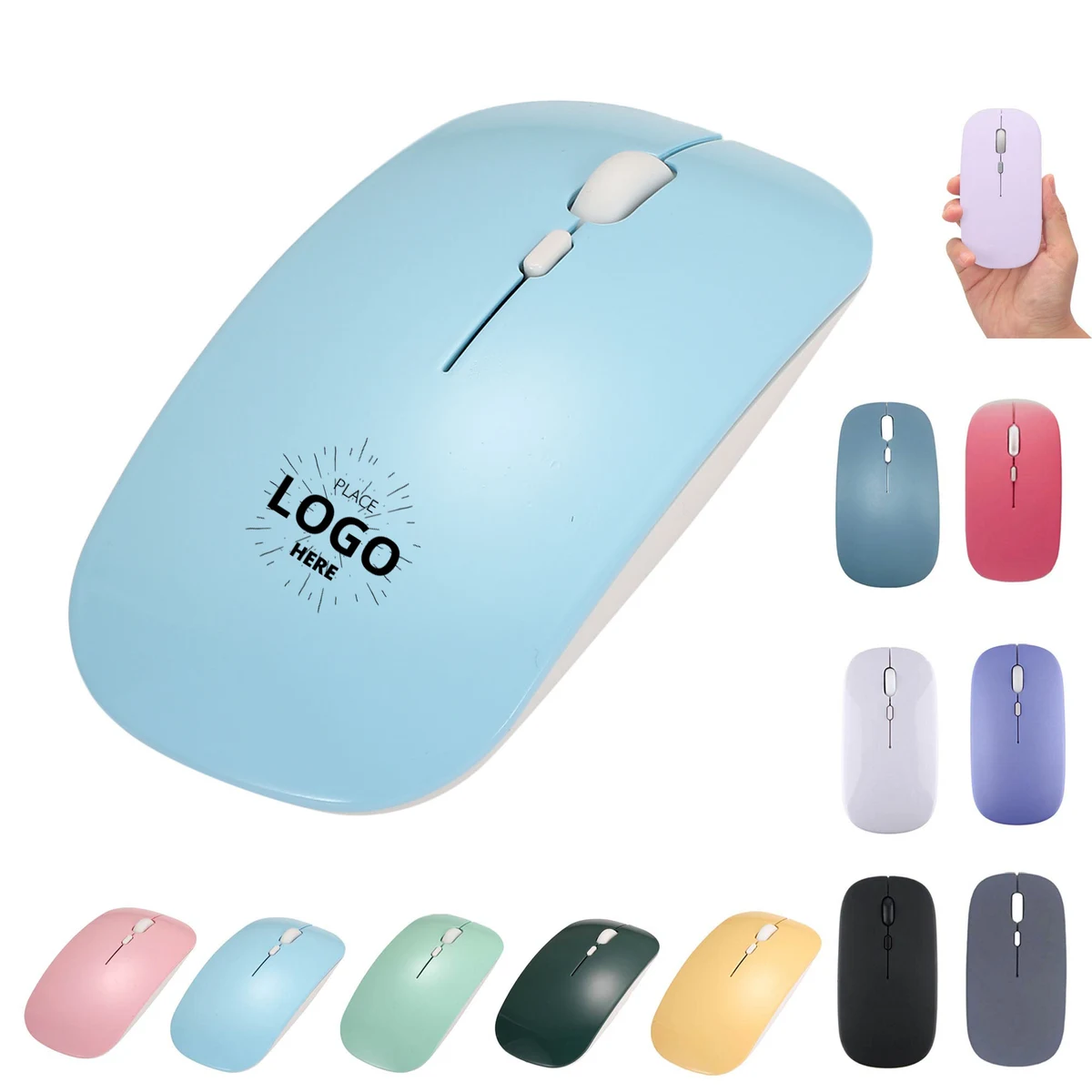 Compact ABS Wireless Mouse 1
